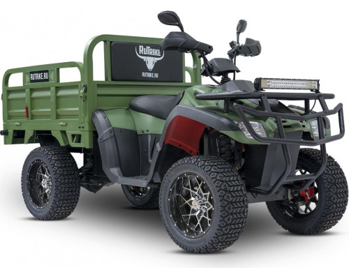 Квадроцикл грузовой электрический RUTRIKE Рейнджер Зеленый 3232 026255-3232