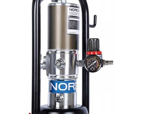 Установка пневматическая для раздачи густой смазки NORDBERG NO5013 с баком 12 л
