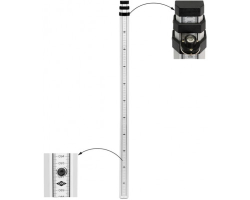 Рейка геодезическая RGK TS-3 с поверкой