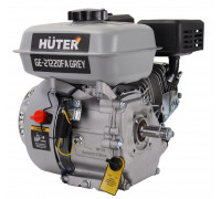 Бензиновый двигатель HUTER GE-21220FА 7,0 л.с. (вал 20 мм) Grey 70/15/9