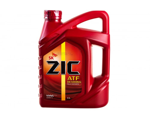 Масло трансмиссионное ZIC ATF DEXRON 6 4 л 162630