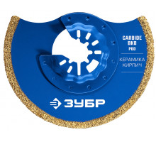 Полотно с твердосплавной крошкой ЗУБР CARBIDE ВК8 Р40 дисковое 15578-85