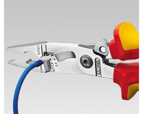 Клещи электромонтажные диэлектрические KNIPEX 1396200, 200 мм