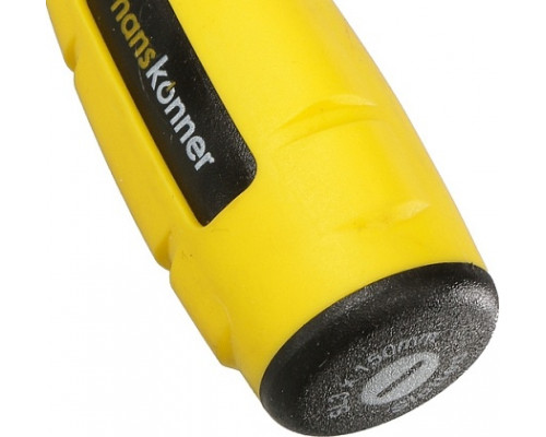 Отвертка шлицевая HANSKONNER HK1040-16-SL3-150 алмазн. наконечник