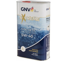 Масло моторное GNV Extreme 5W40 1 л (металл. канистра) GE11021922010010540001