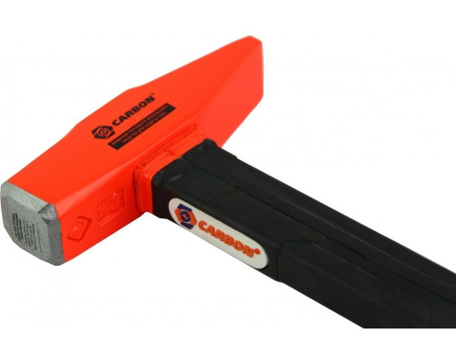 Молоток слесарный CARBON CHIMH05330 с резиновой рукояткой и стальным сердечником, 0,5 086879