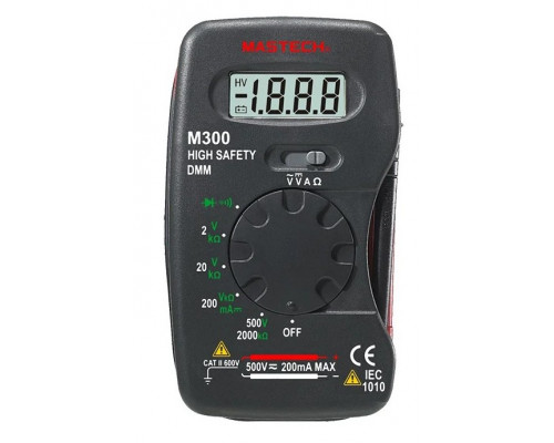 Мультиметр цифровой MASTECH M300 с автовыбором диапазона