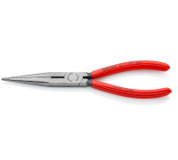 Длинногубцы KNIPEX KN-2611200SB с режущими кромками, 200 мм