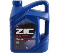 Масло моторное ZIC X5 DIESEL 10W40 4 л 162660
