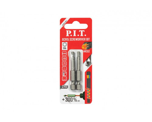 Бита для заворачивания P.I.T. GCR15 H4x50 мм 2 шт. ASDR05-50H4