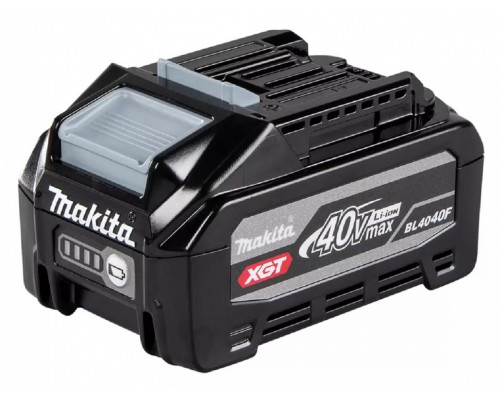 Аккумулятор MAKITA BL4040F (XGT, 40В, 4.0Ач), полиэт. пакет, 1 шт. 632T21-0