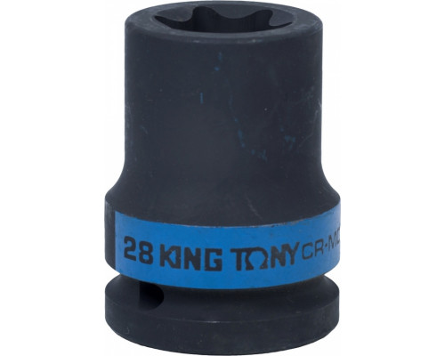 Ударная торцевая головка TORX Е-стандарт KING TONY 657528M E28