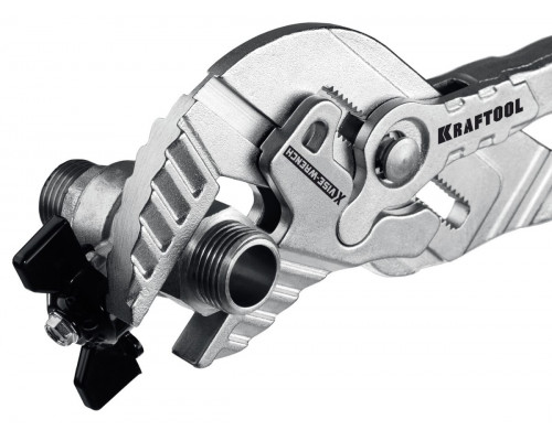 Клещи переставные-гаечный ключ KRAFTOOL VISE-WRENCH x 300 мм 22069