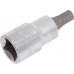 Головка HEX 1/2" HANS 4026M08 короткая, шестигранная вставка 8 мм