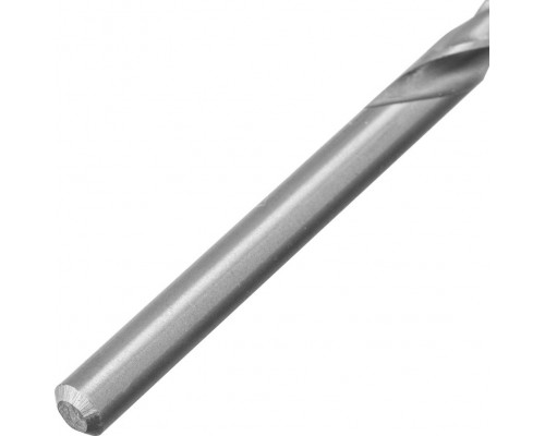 Сверло по металлу DENZEL Р6М5, Golden Tip спиральное 4,5x80мм 718231