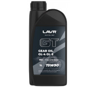 Масло трансмиссионное LAVR MOTO GT GEAR OIL 75W90 GL4/5, 1 л Ln7901