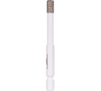 Сверло алмазное DIAM 6x35x1/4 HEX-E Extra Line V-TECH (в спекание) 320325