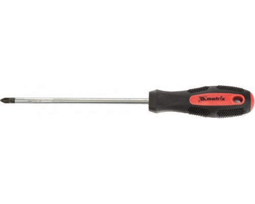 Отвертка крестовая MATRIX 12250 Anti-slip, PH2х150 мм