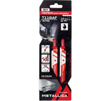 Пилки по металлу METALLICA Ultra T118AF 75/50мм шаг 1,2мм, BiM прямой рез, по стали 2-5мм 907986