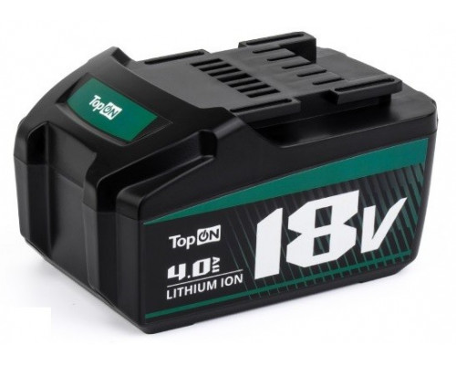 Аккумулятор TopON для Metabo 18В, 4.0Ah (Li-Ion) TOP-PTGD-MET-18-4.0