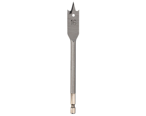 Сверло по дереву Kranz 16х152 мм шестигр. хвост. KR-91-0665