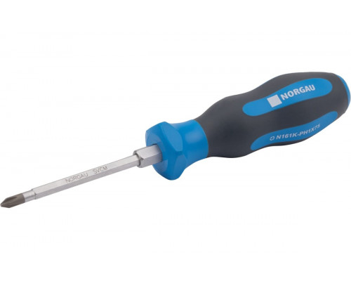 Отвертка крестовая Norgau PH1x75 phillips с ударным наконечником 062105210