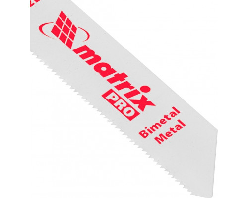 Полотна для сабельных пил MATRIX 782008 по металлу, 75/1,4 мм, 2 шт.