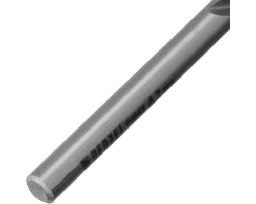 Сверло по металлу Denzel Р6М5, Golden Tip спиральное 4,2x75мм 718230