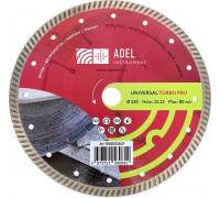 Алмазный диск для резки бетона ADEL INSTRUMENT Universal Turbo PRO Ø230х10х22,23 AI-1502022621