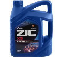 Масло моторное ZIC X5 10W40 4 л 162622