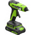 Пистолет клеевой аккумуляторный GREENWORKS G24GLG 24V, АКБ 2Ач и ЗУ 3502207CUA