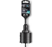 Коронка буровая SDS-plus METALLICA Optima 65x160/100 мм твердосплавная H=50мм, M22,0х2,0 мм, с адаптером 907184