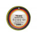 Изолента Kranz KR-09-2007 ПВХ 15 мм х10 м, желто-зеленая