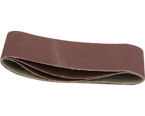 Лента шлифовальная STAYER MASTER 100х610 мм, p80, для лшм, 3 шт. 35443-080
