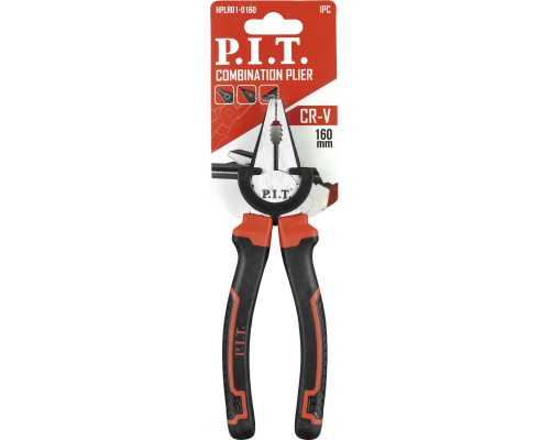 Плоскогубцы P.I.T. HPLR01-0160 комбинированные, 160 мм