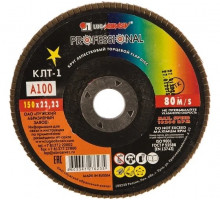 Круг лепестковый ЛУГА 150х22.2 Р100 (14А 16/Р100) D91015022140160