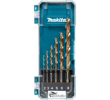 Набор сверл по металлу MAKITA D-75758 кобальт HSS-Co 6 шт. (2,3,4,5,6,8 мм) D-75758