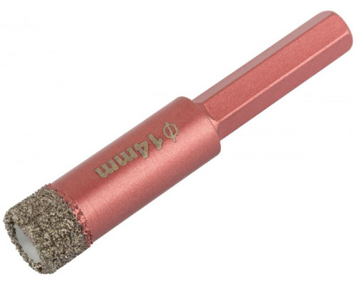 Сверло алмазное Cutop Special 14x10x75мм для дрели, универсальное 70-592