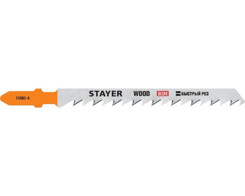 Пилки по дереву STAYER T144DF bi-metal, 75мм, 2шт. 15985-4_z02