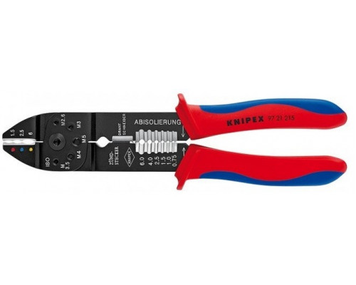 Пресс-клещи KNIPEX KN-9721215BSB 3 гнезда