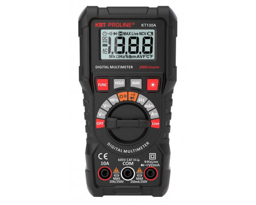 Мультиметр цифровой КВТ KT 130A серия PROLINE