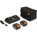 Скарификатор аккумуляторный DAEWOO DSC 3842Li SET