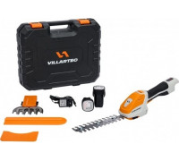 Ножницы для травы аккумуляторные VILLARTEC HA1462S аккумуляторные set: am1415, ac1415 1210150001