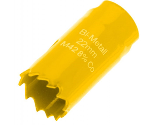 Коронка биметаллическая Kranz 22 мм Bimetal KR-92-0209