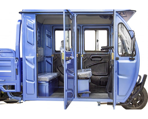 Трицикл грузовой RUTRIKE Рейс обогрев 1300 60V1200W Синий 2896 025012-2896
