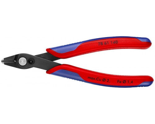 Бокорезы KNIPEX KN-7861140SB Electronic Super XL, для кабельных стяжек