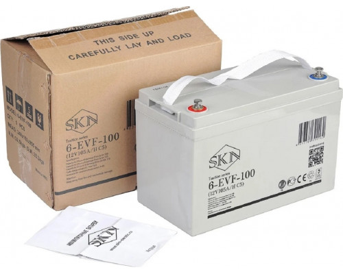 Аккумулятор SKN 6-EVF-100 тяговый 12V 105A/H C5
