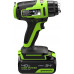 Строительный фен аккумуляторный GREENWORKS G24HG 24V, АКБ 4Ач и ЗУ 3400207CUB