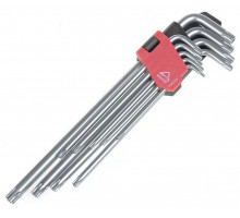 Набор ключей TORX ARNEZI R1061033 с отверстием длинные 9пр
