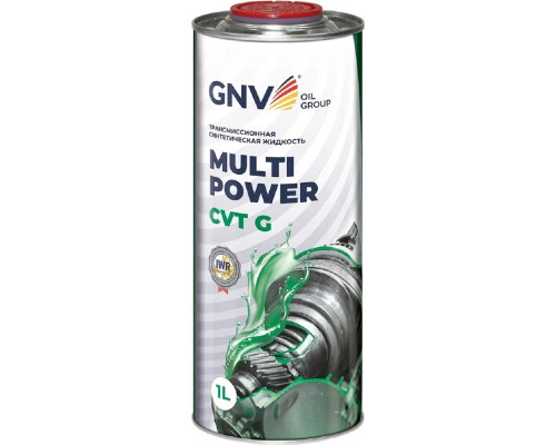 Масло трансмиссионное GNV Multi Power CVT G (зеленый) 1 л GMCG13131032309111001